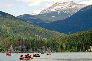 Retirement sports, rafting
