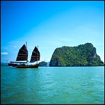 Retirement kayaking in Thailand