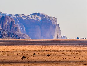 Wadi Rum, Jordan photo: ©A Armstrong Retirement travel to Wadi Rum Jordan