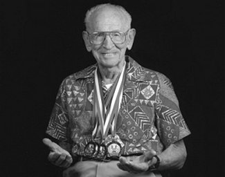 I’m a world champion runner and I have the medals to prove it! 